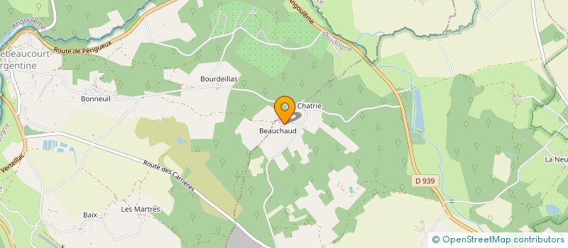 localisation de l'entreprise GIKAMA BOYER  SAINTE-CROIX-DE-MAREUIL