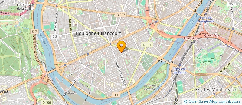 localisation de l'entreprise GIKKA à BOULOGNE-BILLANCOURT
