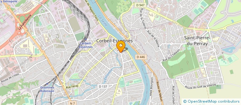 localisation de l'entreprise GIL à CORBEIL-ESSONNES