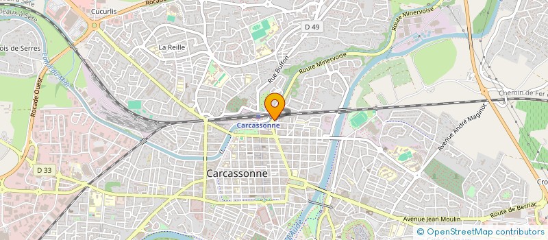 localisation de l'entreprise GIL à CARCASSONNE