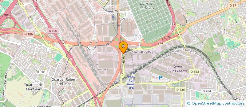 localisation de l'entreprise GIL  THIAIS