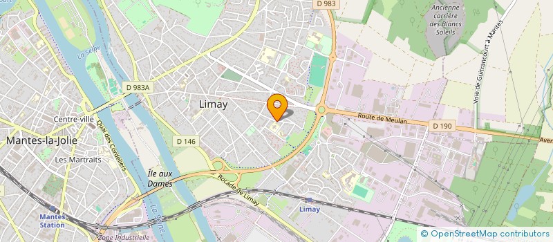 localisation de l'entreprise GIL  LIMAY