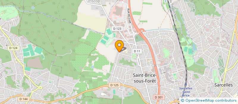 localisation de l'entreprise GIL B à SAINT-BRICE-SOUS-FORET