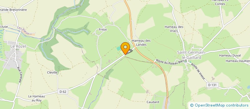 localisation de l'entreprise GIL-BER  LES PIEUX