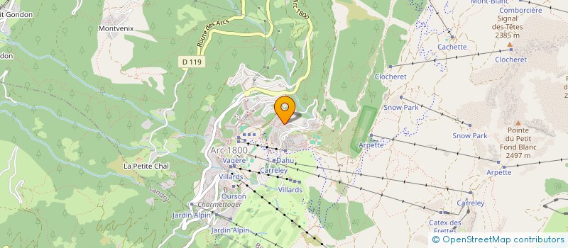 localisation de l'entreprise GIL DELMAS IMMO  BOURG-SAINT-MAURICE