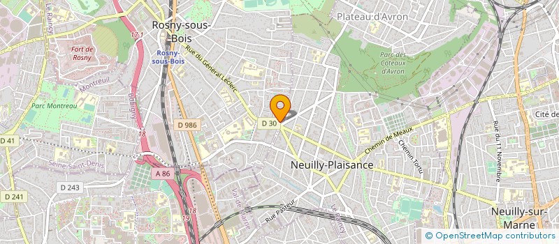 localisation de l'entreprise GIL GARAGE AUTOMOBILES à NEUILLY-PLAISANCE