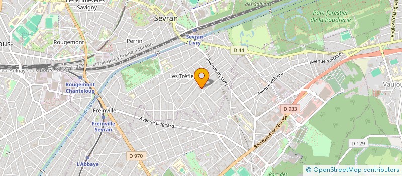 localisation de l'entreprise GIL IMMO à SEVRAN