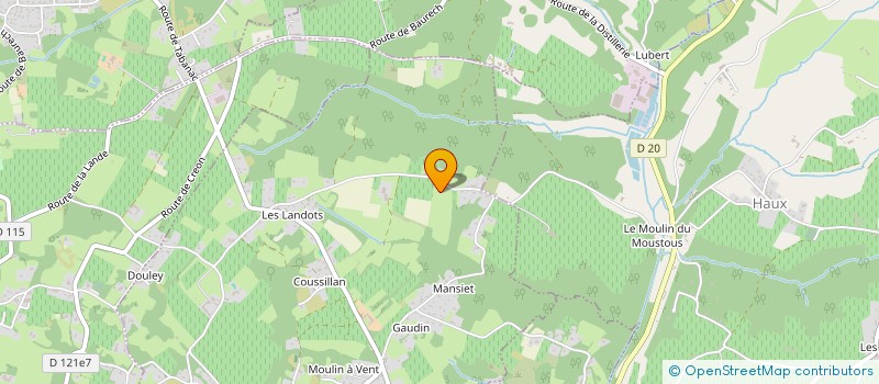 localisation de l'entreprise GIL INVEST  TABANAC