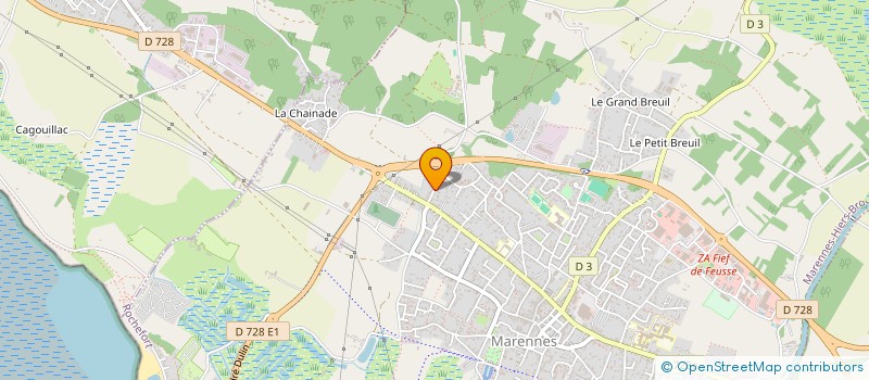 localisation de l'entreprise GIL MENNETREY CONSULTING  MARENNES-HIERS-BROUAGE