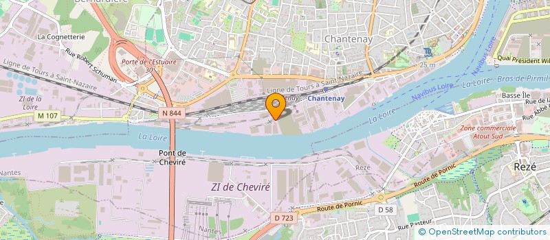 localisation de l'entreprise GIL TURPEAU BATIMENT (GTB) à NANTES