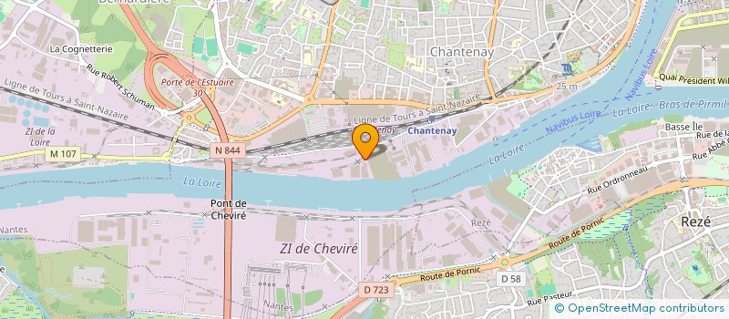 localisation de l'entreprise GIL TURPEAU ENTREPRISES à NANTES