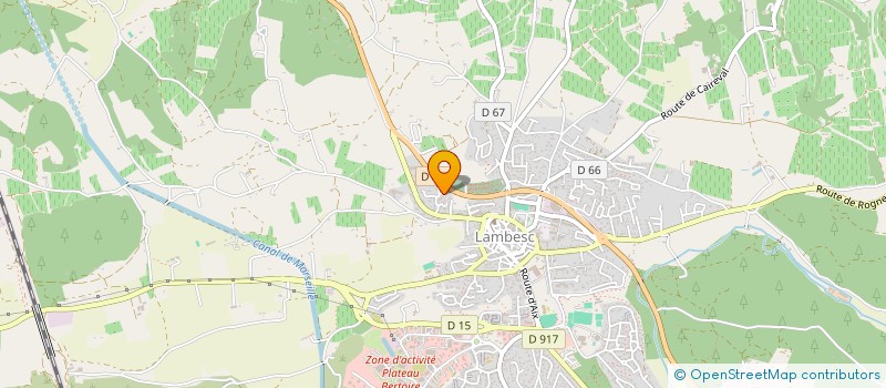 localisation de l'entreprise GILA ANTONIO à LAMBESC