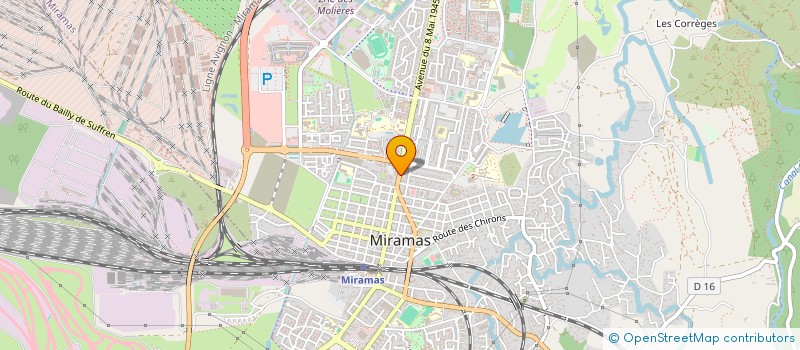 localisation de l'entreprise GILABERT A ET GILABERT A à MIRAMAS