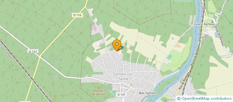 localisation de l'entreprise GILADENA  SAMOIS-SUR-SEINE