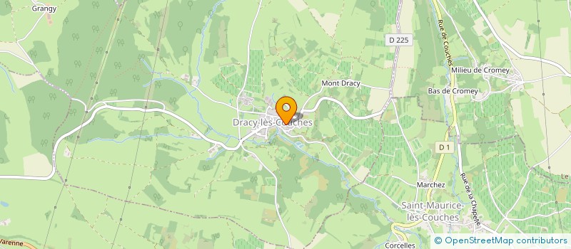 localisation de l'entreprise GILAG  DRACY-LES-COUCHES