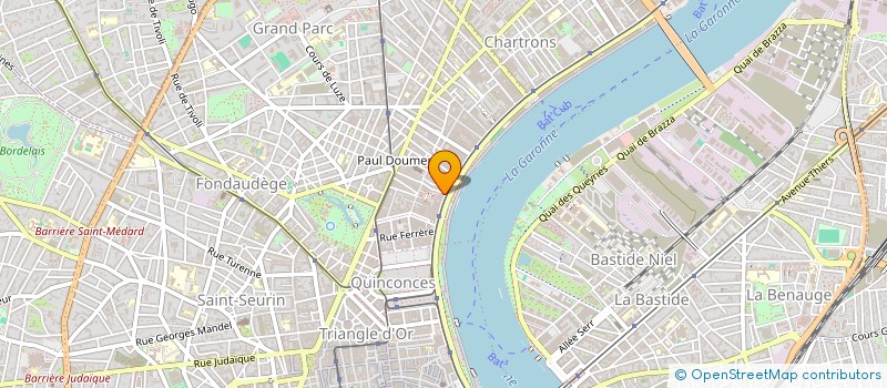 localisation de l'entreprise GILAIN à BORDEAUX