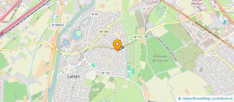 localisation de l'entreprise GILAN-KETACO à LATTES