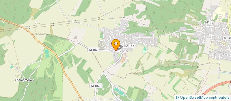 localisation de l'entreprise GILANN  HAUTEVILLE-LES-DIJON