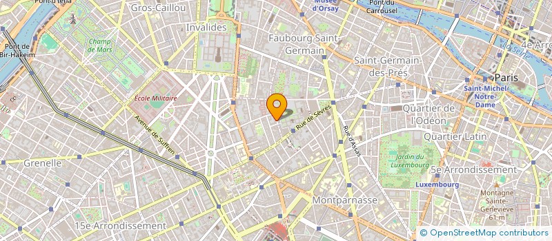 localisation de l'entreprise GILAUDY ELECTRONIQUE à PARIS