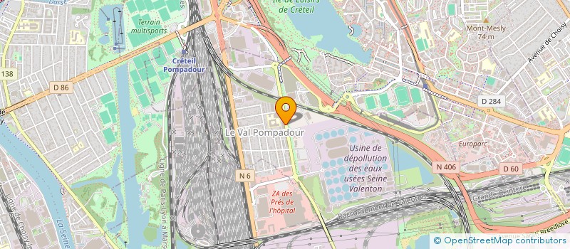 localisation de l'entreprise GILAV à VALENTON