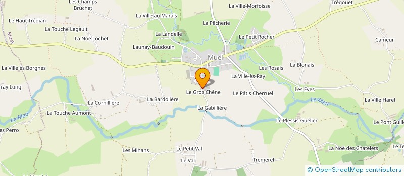 localisation de l'entreprise GILAVI  MUEL