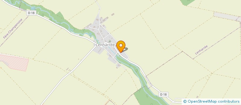 localisation de l'entreprise GILBAUDET  LENHARREE