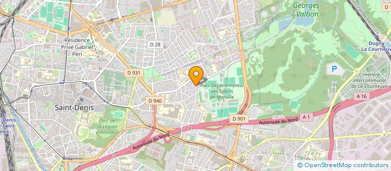 localisation de l'entreprise GILBERT 1584 TRANSPORT  SAINT-DENIS