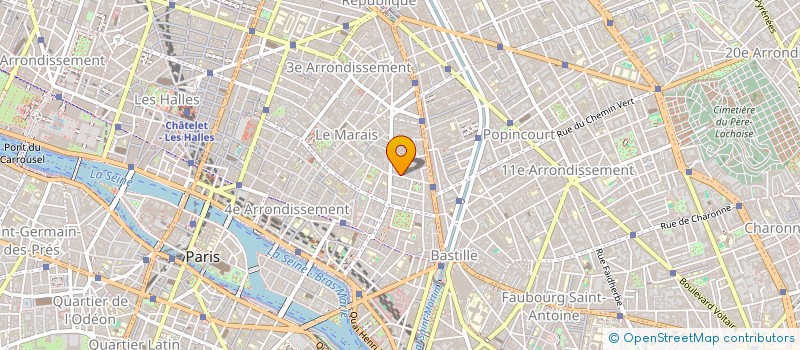 localisation de l'entreprise GILBERT  PARIS