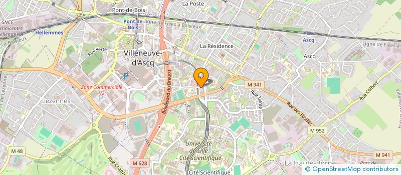 localisation de l'entreprise GILBERT GESTION  LILLE