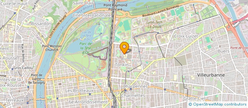 localisation de l'entreprise GILBERT MARKET EXOTIQUE  VILLEURBANNE