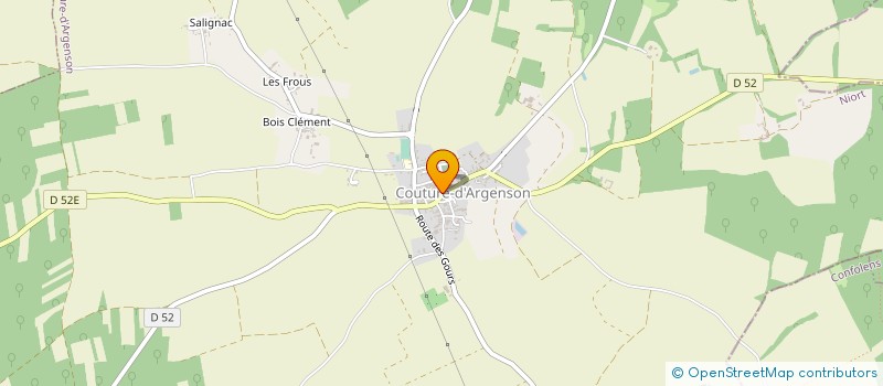localisation de l'entreprise GILBERT MARTY MIGAUD VRIGNAUD à CHEF-BOUTONNE