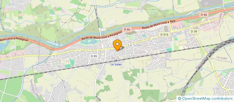 localisation de l'entreprise GILBERT RKIA  LE SOLER