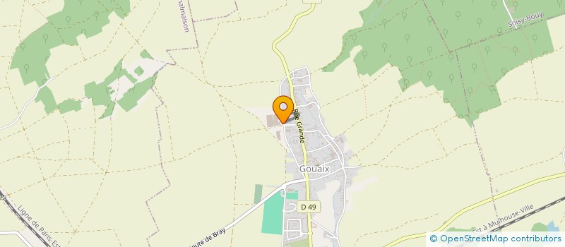 localisation de l'entreprise GILBLAS DBB  GOUAIX