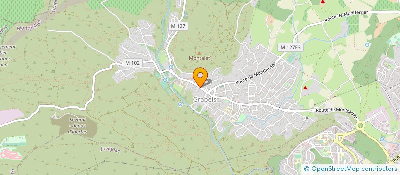 localisation de l'entreprise GILCHRIS  GRABELS