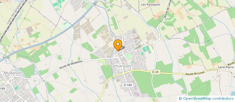 localisation de l'entreprise GILD PROMOTION  LANSARGUES