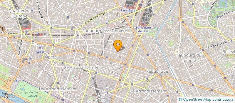 localisation de l'entreprise GILDA à PARIS