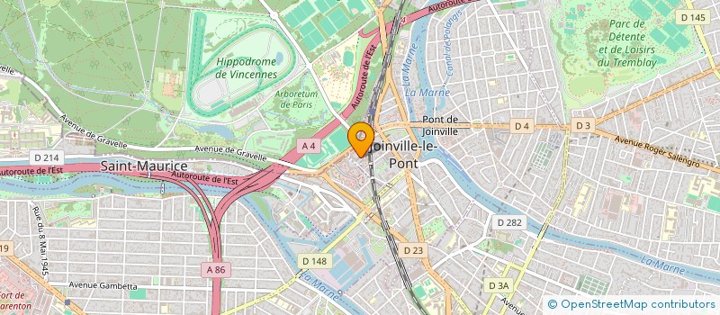 localisation de l'entreprise GILDA à SAINT-MAUR-DES-FOSSES