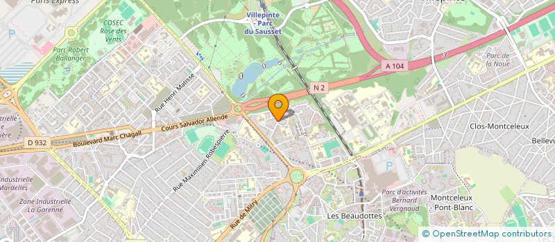 localisation de l'entreprise GILDAM TAXIS à AULNAY-SOUS-BOIS