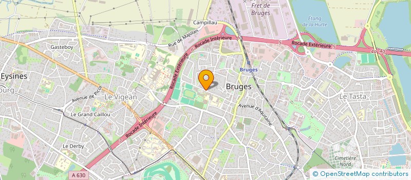 localisation de l'entreprise GILDE DOUBERT  BRUGES