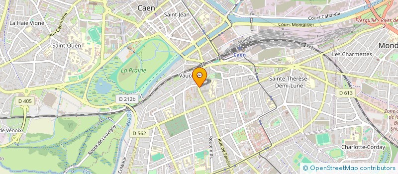 localisation de l'entreprise GILEO  CAEN