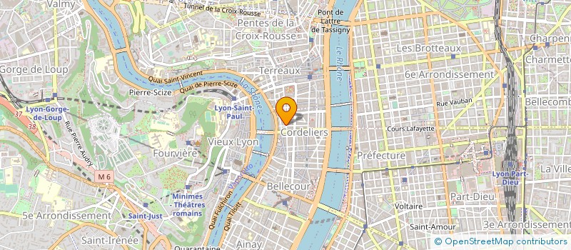 localisation de l'entreprise GILES HEVAIR SARL à LYON