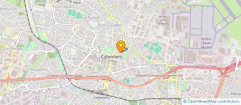 localisation de l'entreprise GILET SL à COLOMIERS