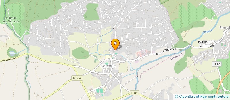 localisation de l'entreprise GILI  GAREOULT