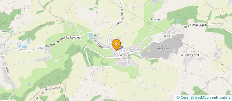 localisation de l'entreprise GILIANA  ARTAS