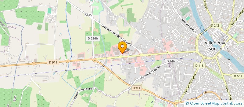 localisation de l'entreprise GILIOLI-BEQ  BIAS