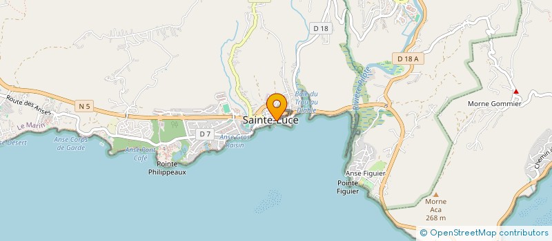 localisation de l'entreprise GILJAK  SAINTE-LUCE