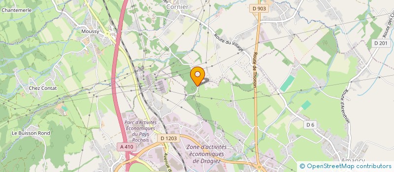 localisation de l'entreprise GILL  CORNIER