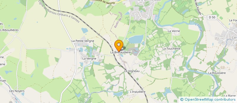 localisation de l'entreprise GILLAIZEAU TERRE CUITE à RIVES DE L'YON