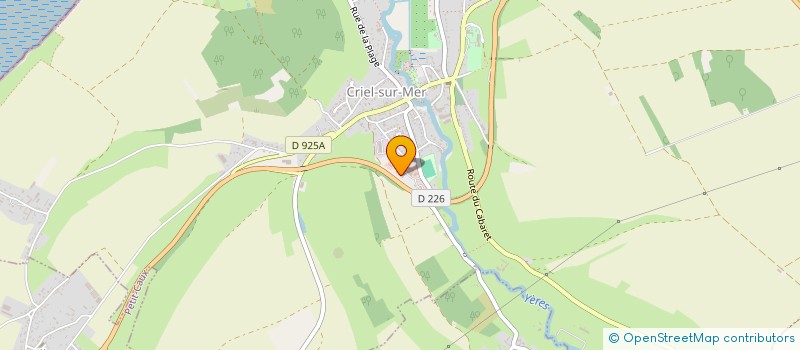 localisation de l'entreprise GILLE HENOCQ DEVELOPPEMENT  CRIEL-SUR-MER