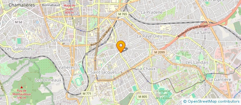 localisation de l'entreprise GILLE ISOLATION  CLERMONT-FERRAND